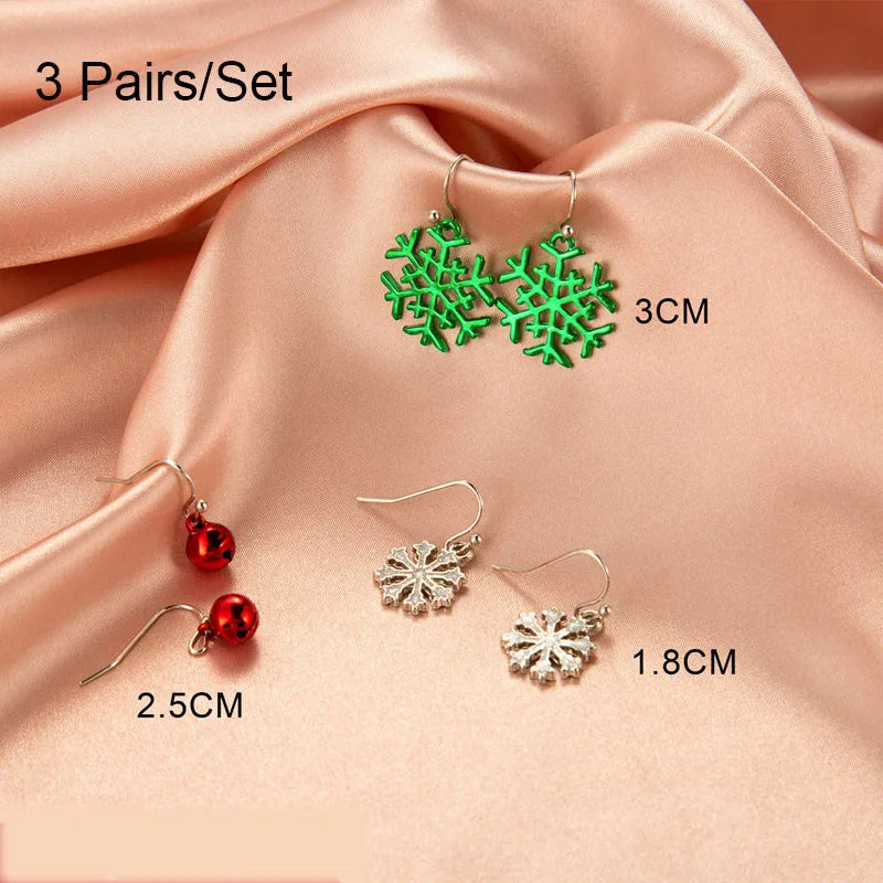 Trendy Statement Christmas Earrings