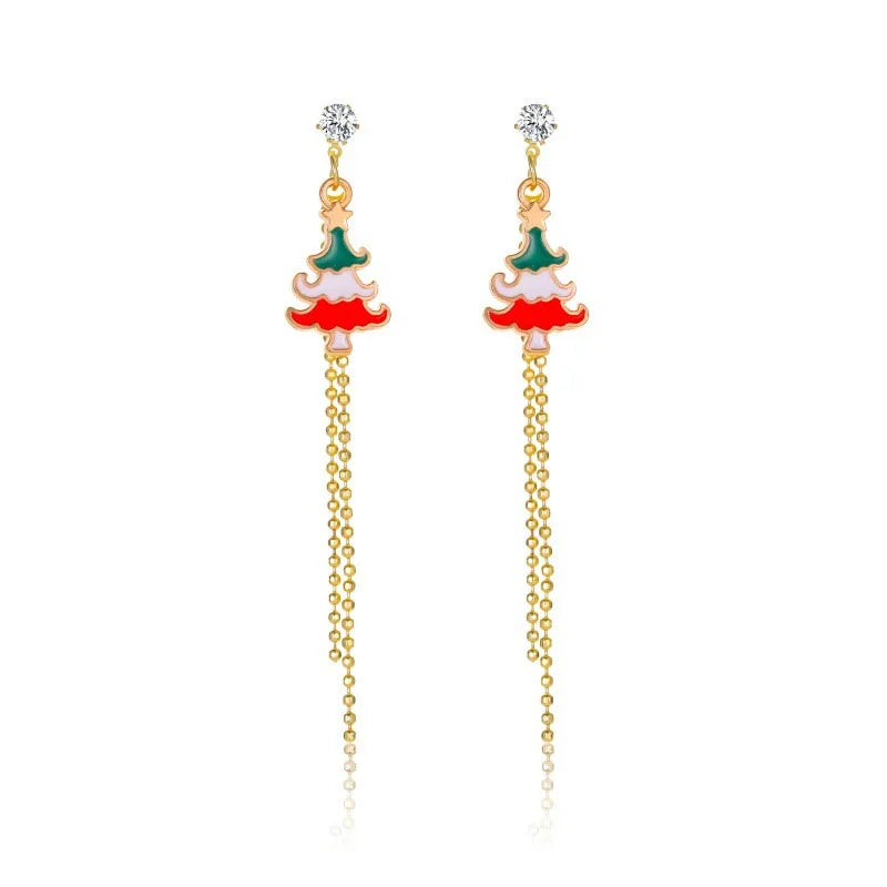 Trendy Statement Christmas Earrings