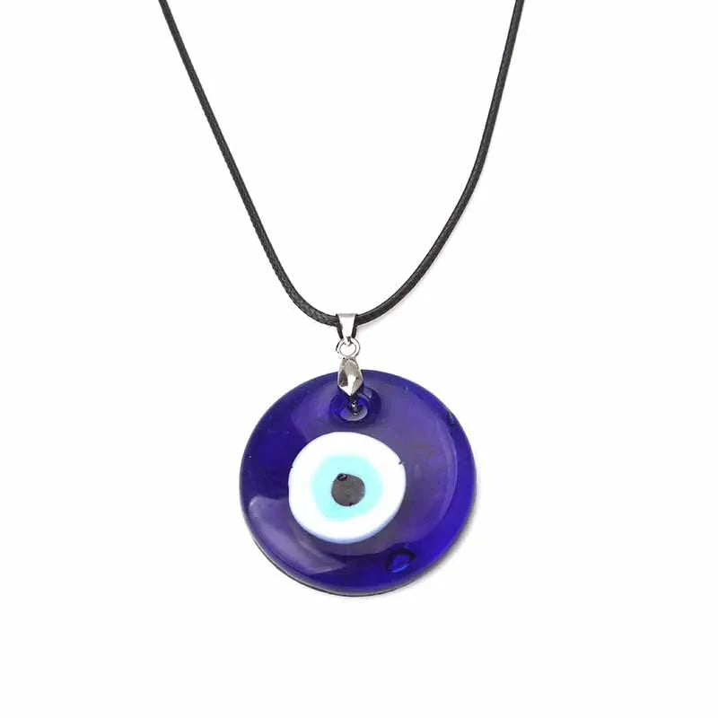 Vintage Boho Eye Pendant Necklace