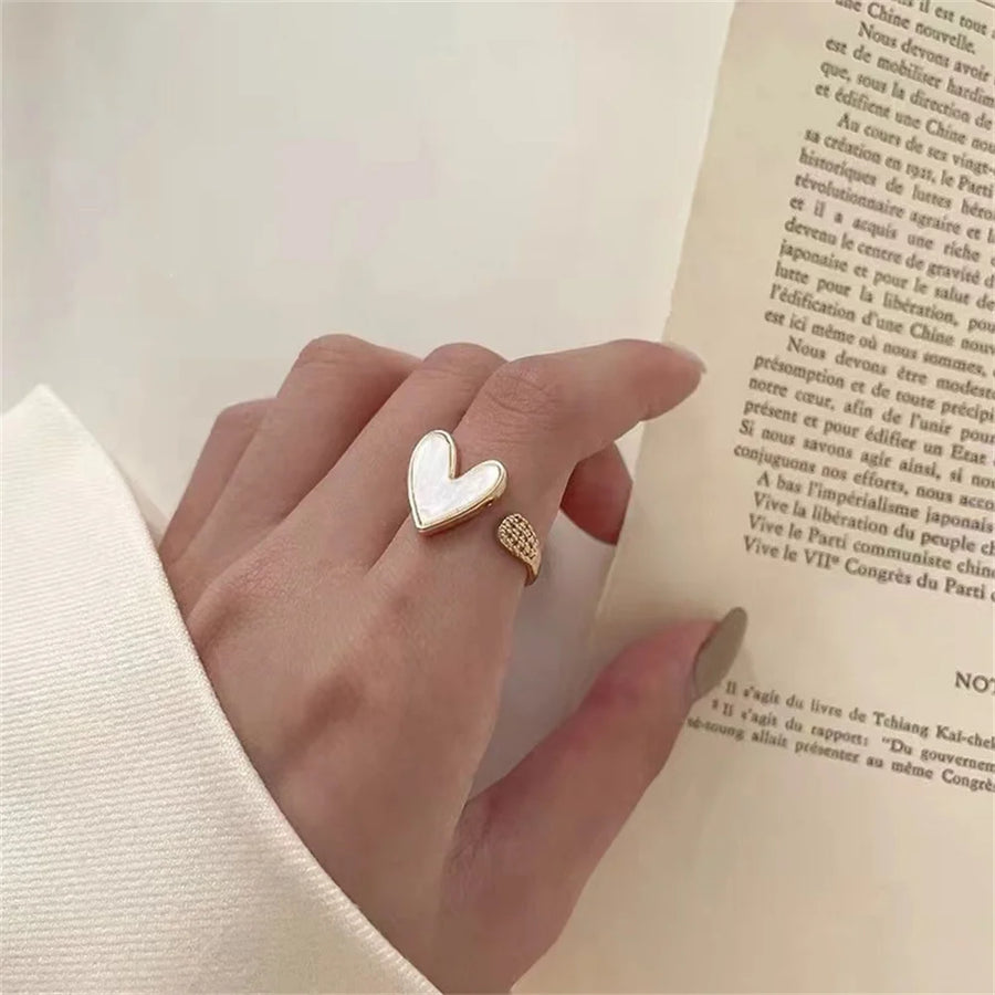 Minimalist Heart Ring