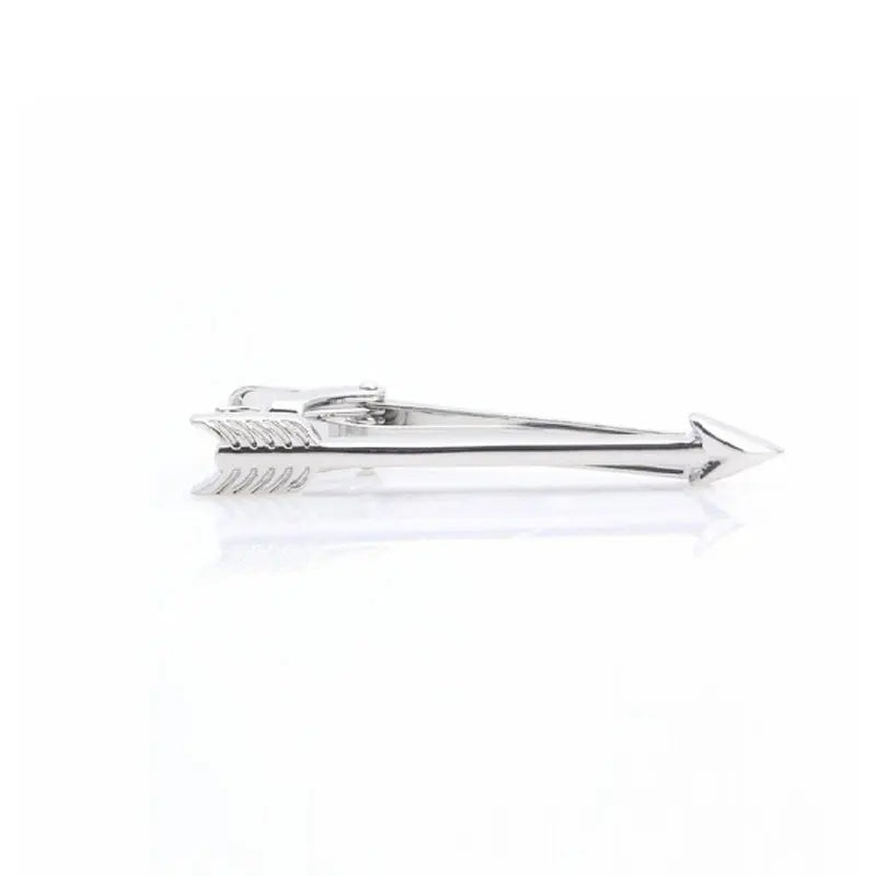 Silver Plated Arrow Crystal Ring