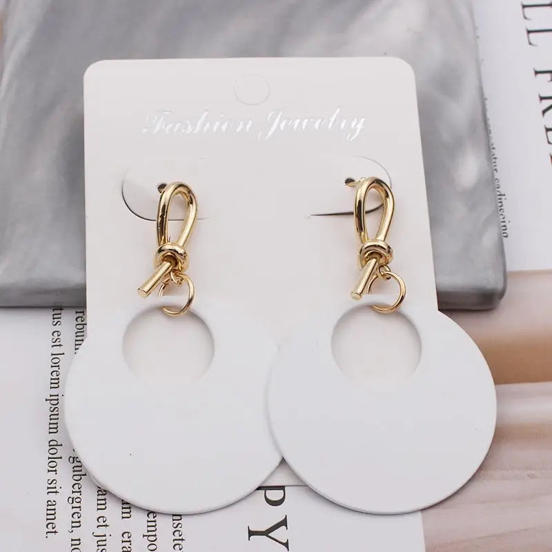 Retro Vintage Statement Earrings