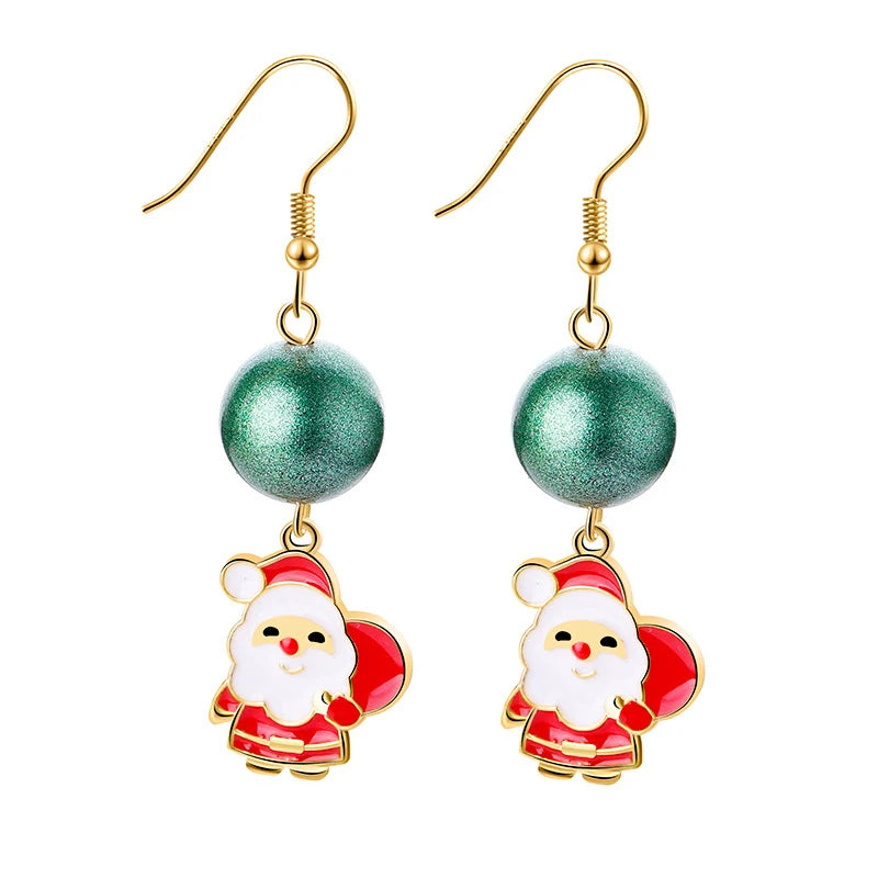 Trendy Statement Christmas Earrings