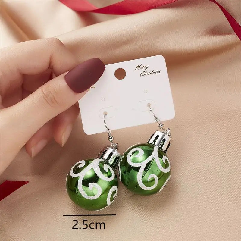 Trendy Statement Christmas Earrings