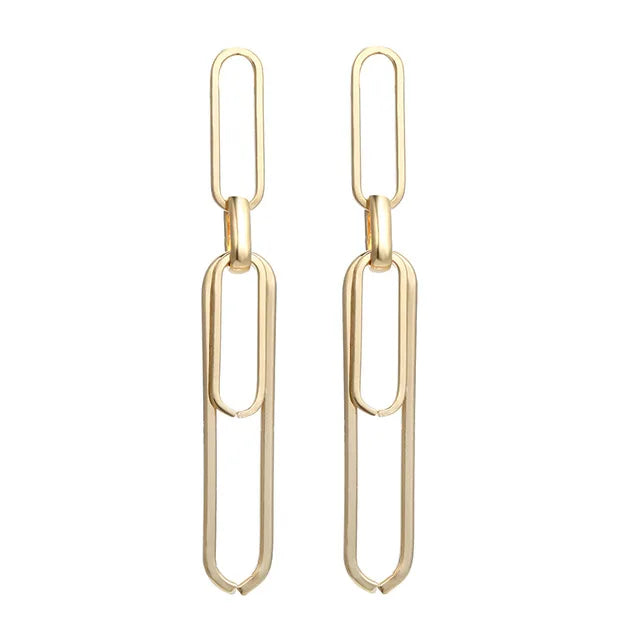 Simple Gold Earrings