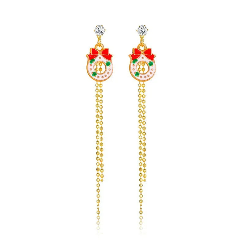 Trendy Statement Christmas Earrings