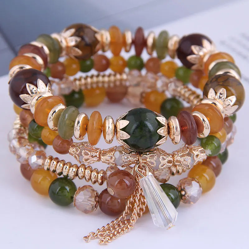 Green Crystal Bracelet