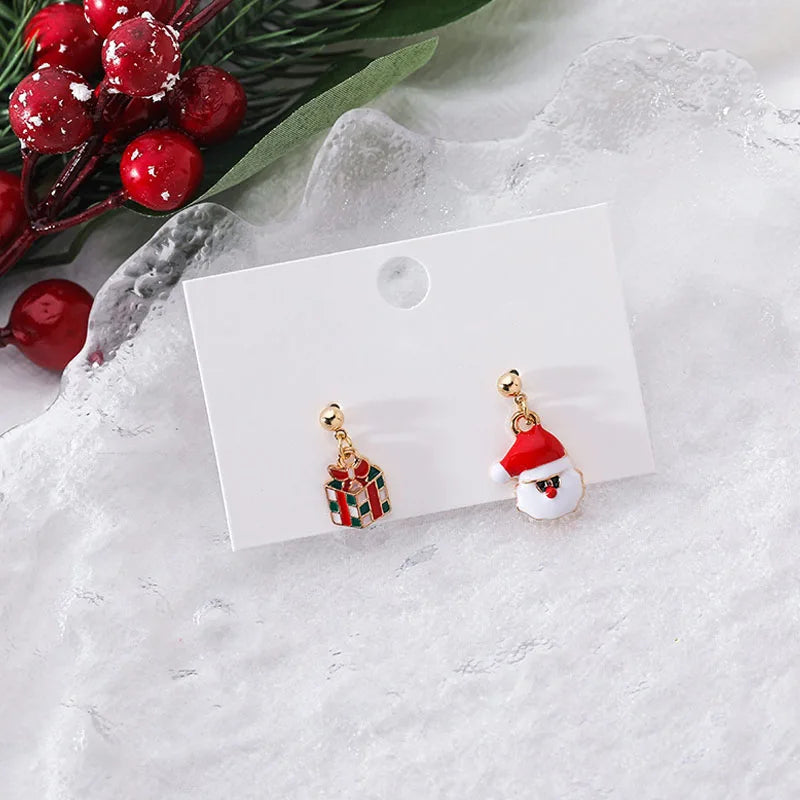 Trendy Statement Christmas Earrings