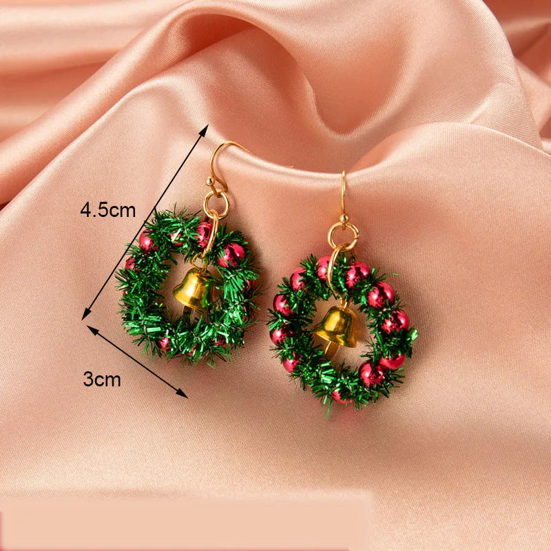 Trendy Statement Christmas Earrings