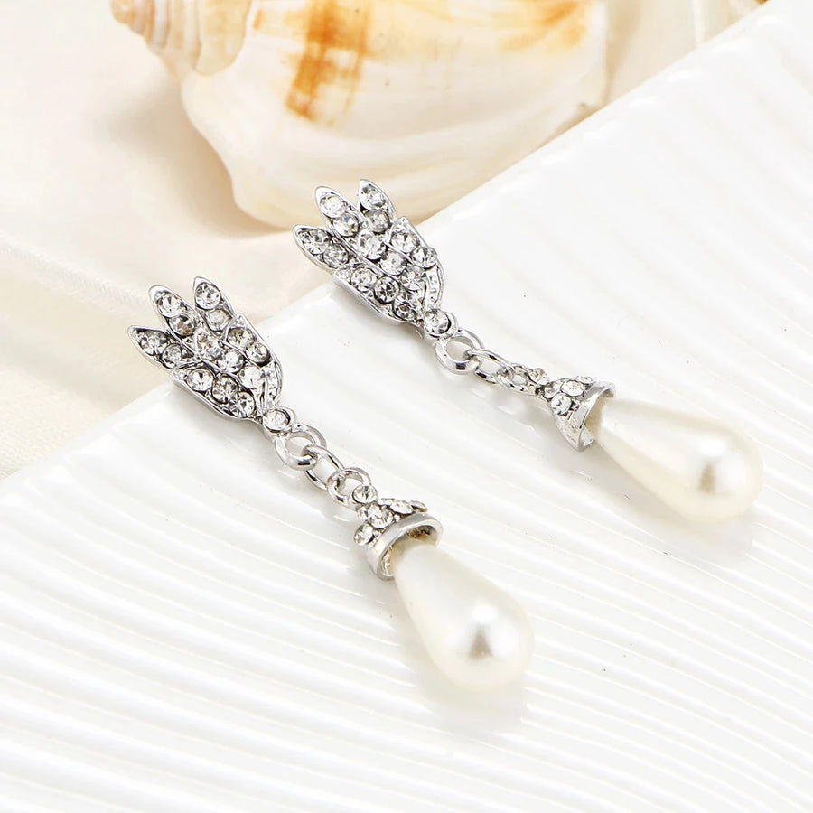 Pearl Bridal Jewelry Set