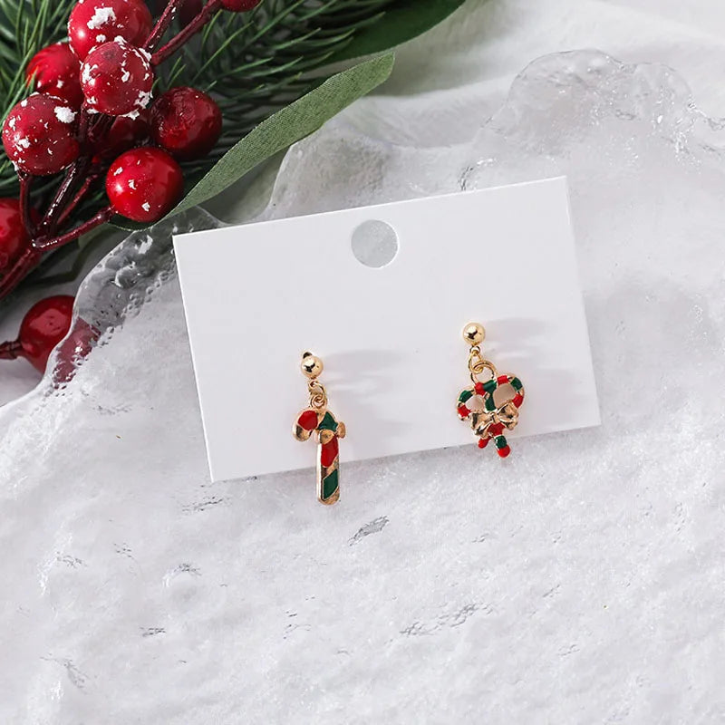 Trendy Statement Christmas Earrings