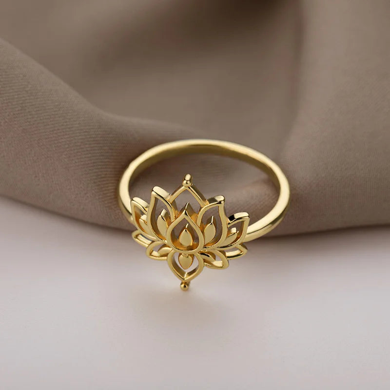 Lotus Flower Ring