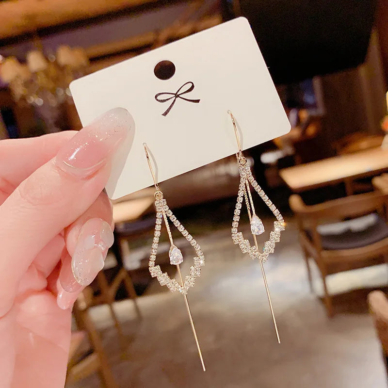 Vintage Charming Korean Fashion Pearl Earrings