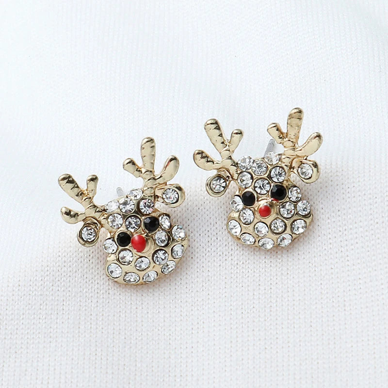 Trendy Statement Christmas Earrings