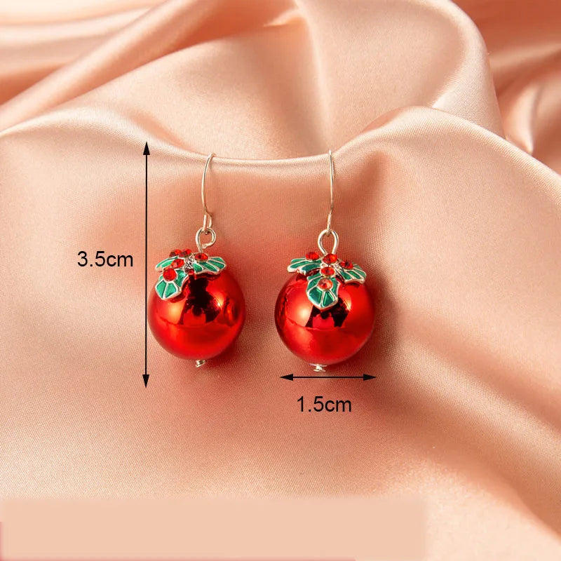 Trendy Statement Christmas Earrings