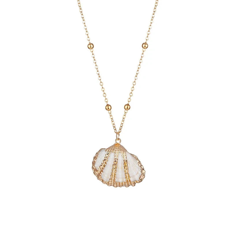 Bohemian Conch Shell Necklace