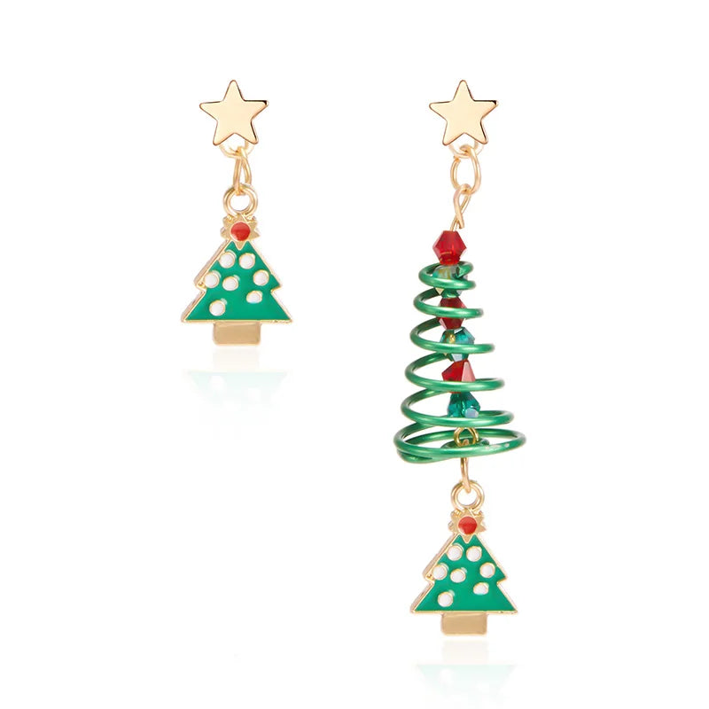 Trendy Statement Christmas Earrings