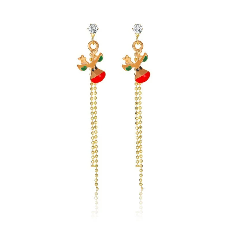 Trendy Statement Christmas Earrings