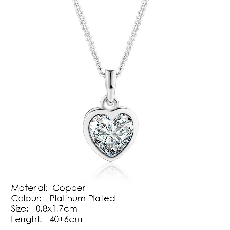 Heart to Heart Rose Gold Pendant Necklace