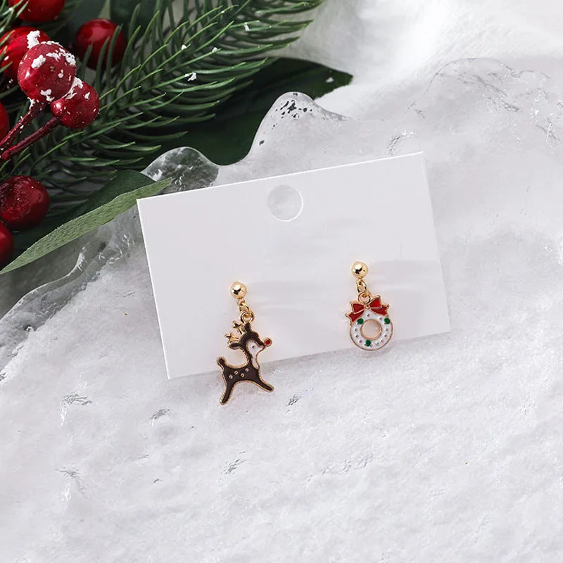 Trendy Statement Christmas Earrings