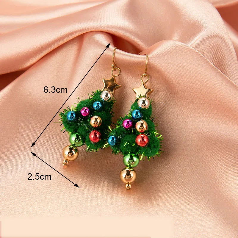 Trendy Statement Christmas Earrings