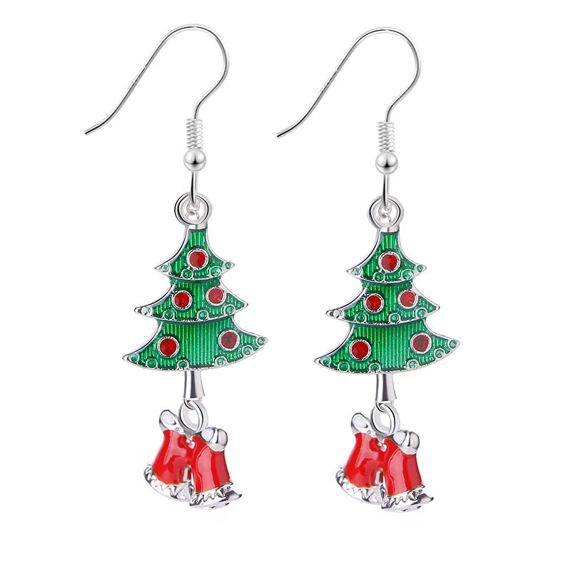 Trendy Statement Christmas Earrings