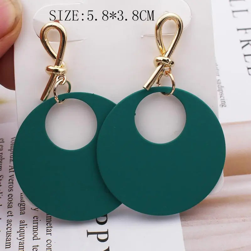 Retro Vintage Statement Earrings