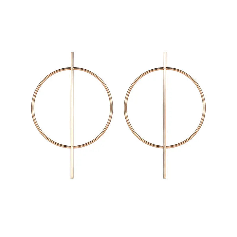 Simple Gold Earrings