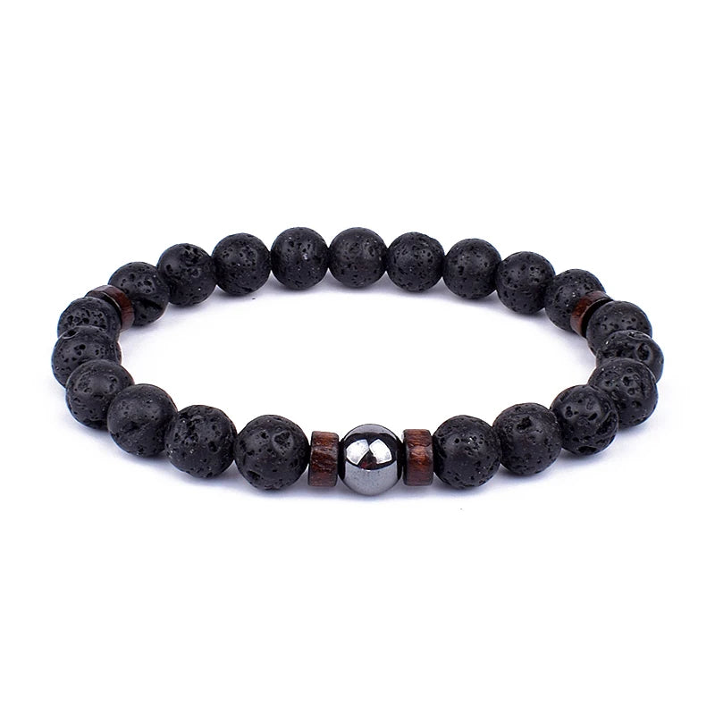 Natural Stone Beads Bracelet