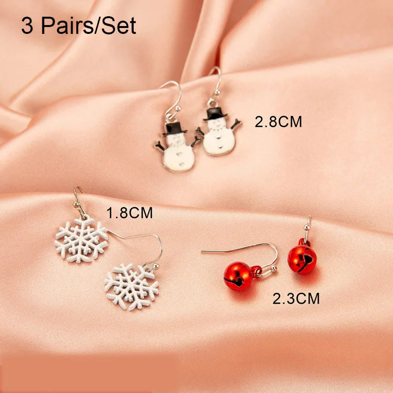 Trendy Statement Christmas Earrings