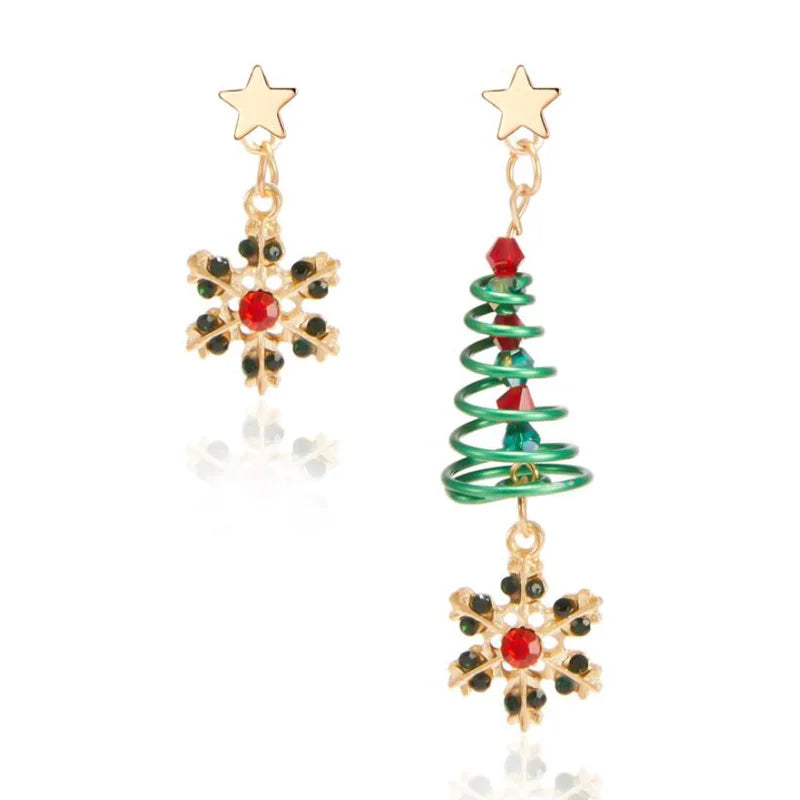 Trendy Statement Christmas Earrings