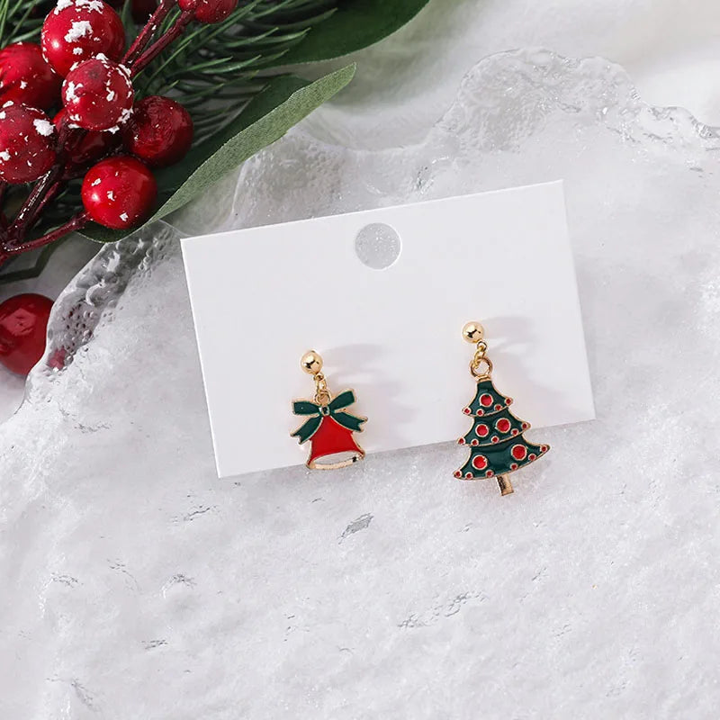 Trendy Statement Christmas Earrings