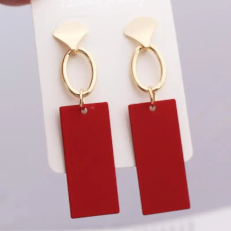 Retro Vintage Statement Earrings