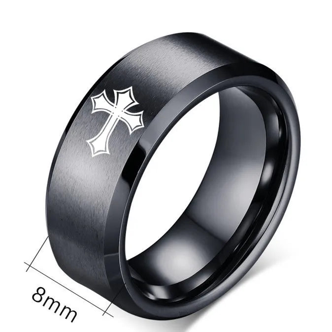 Bible Scripture Titanium Ring