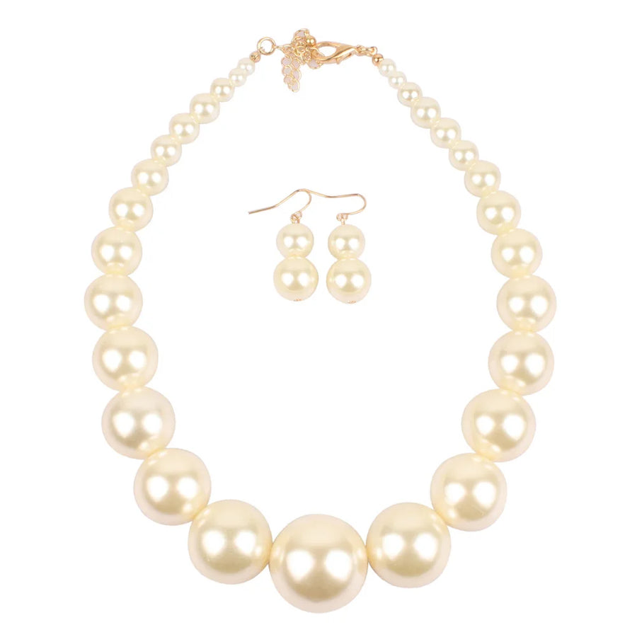 Big Pearl Jewelry Set