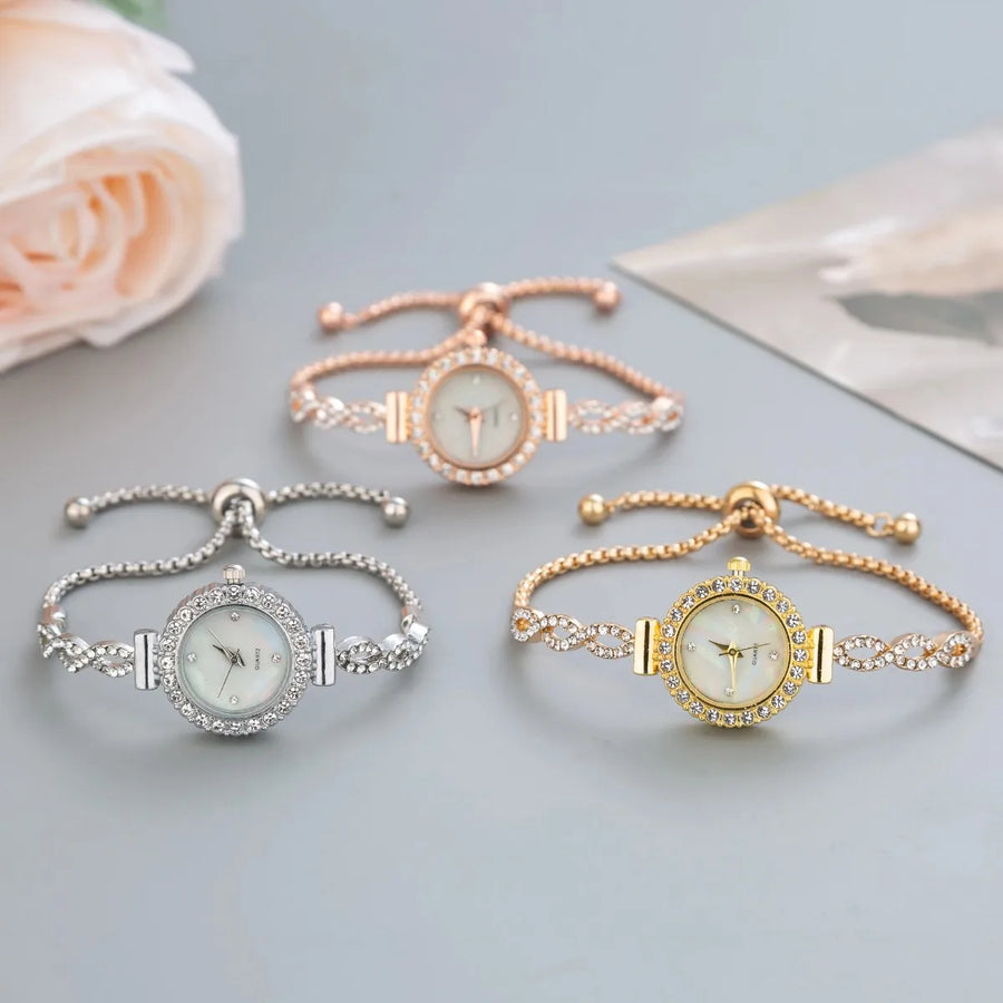 Simple Women's Feather Bracelet Watch