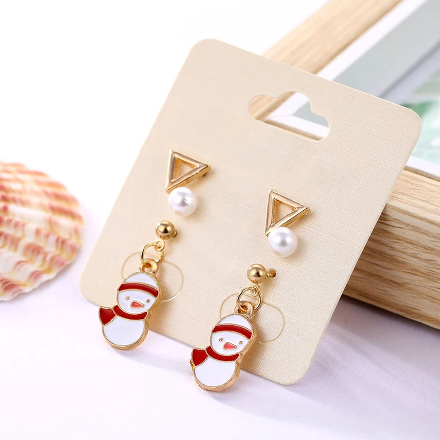 Trendy Statement Christmas Earrings