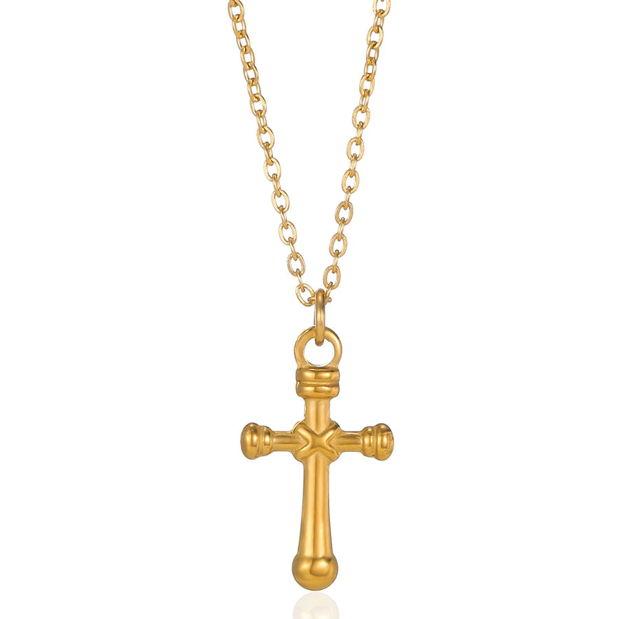 VIntage Cross Pendant Necklace