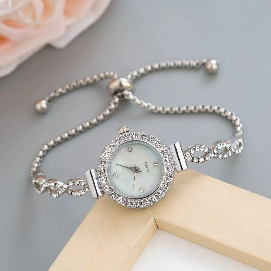 Simple Women's Feather Bracelet Watch