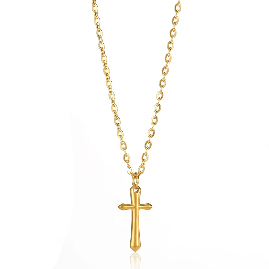 VIntage Cross Pendant Necklace