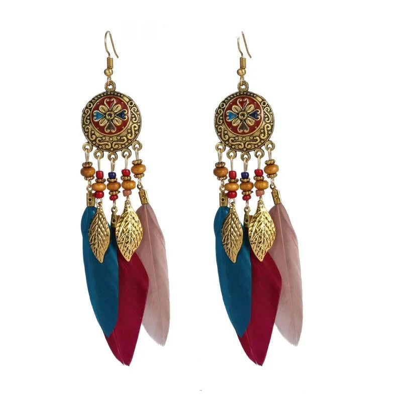 Vintage Bohemian Long Earrings