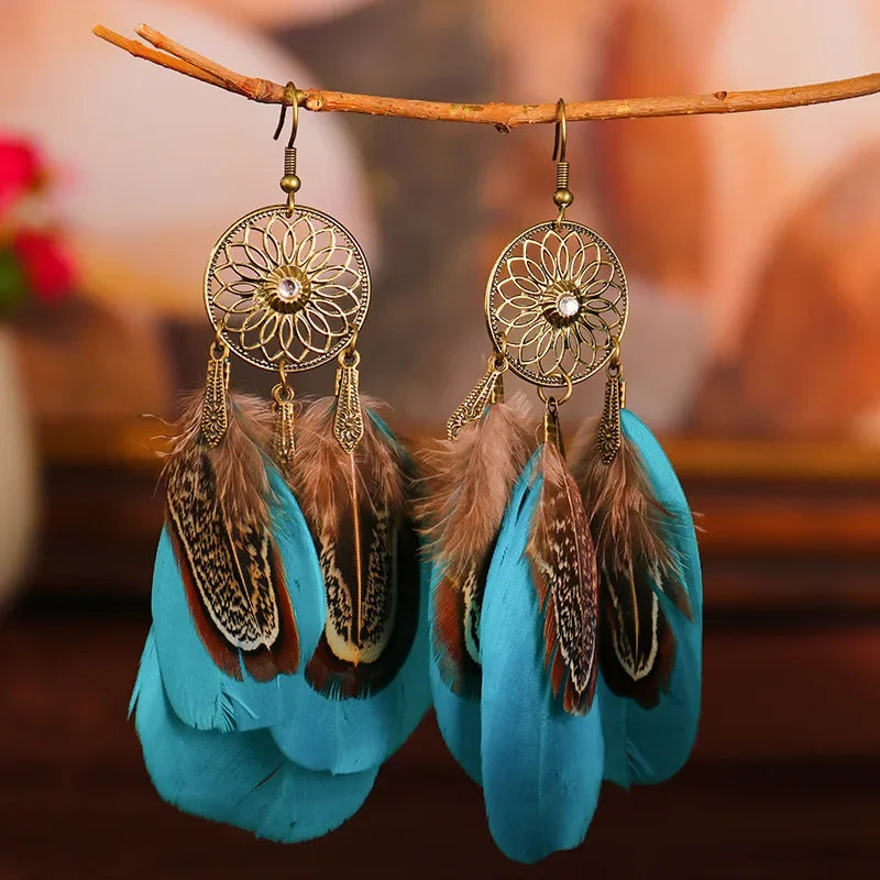 Vintage Bohemian Long Earrings