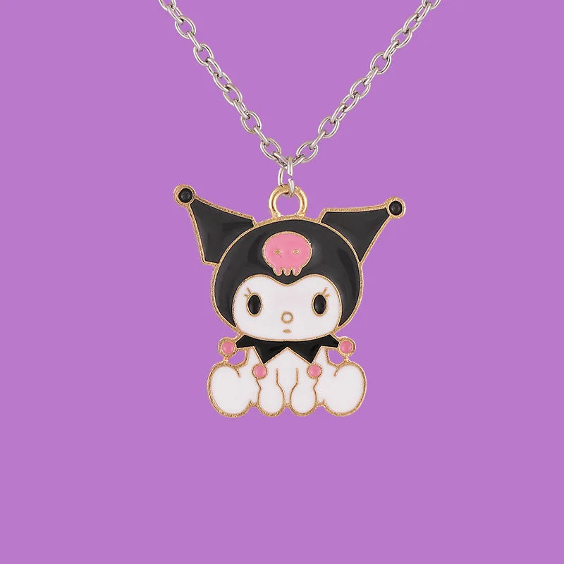 Hello Kitty Diamond Pendant Necklace