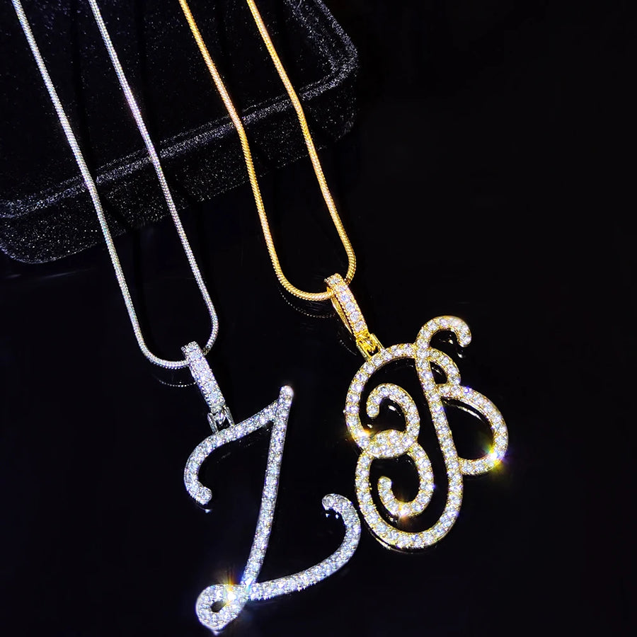 New Style Initial Letter Necklace