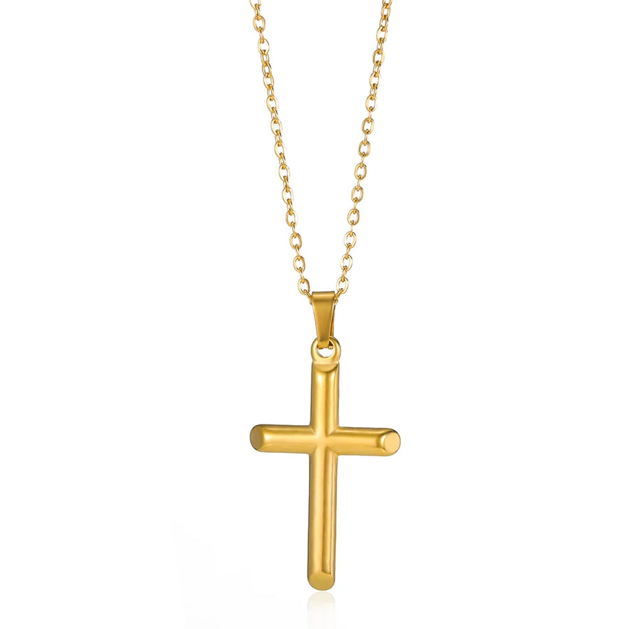 VIntage Cross Pendant Necklace