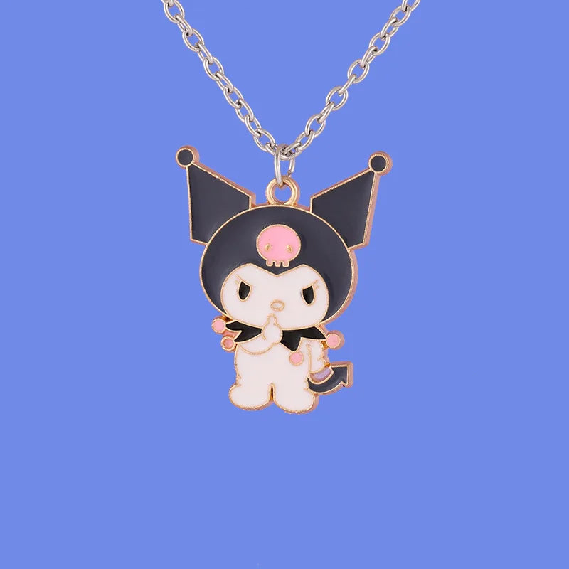 Hello Kitty Diamond Pendant Necklace