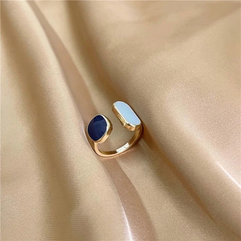 Unique Heart Gold Plated Ring