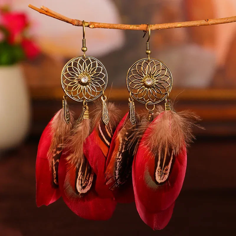 Vintage Bohemian Long Earrings