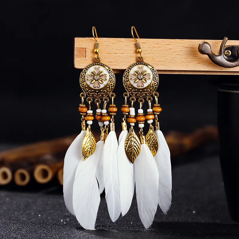 Vintage Bohemian Long Earrings