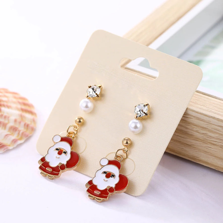 Trendy Statement Christmas Earrings